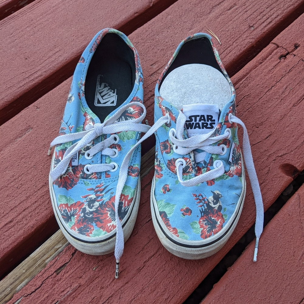Limited Edition Star Wars Floral Vans Sneakers